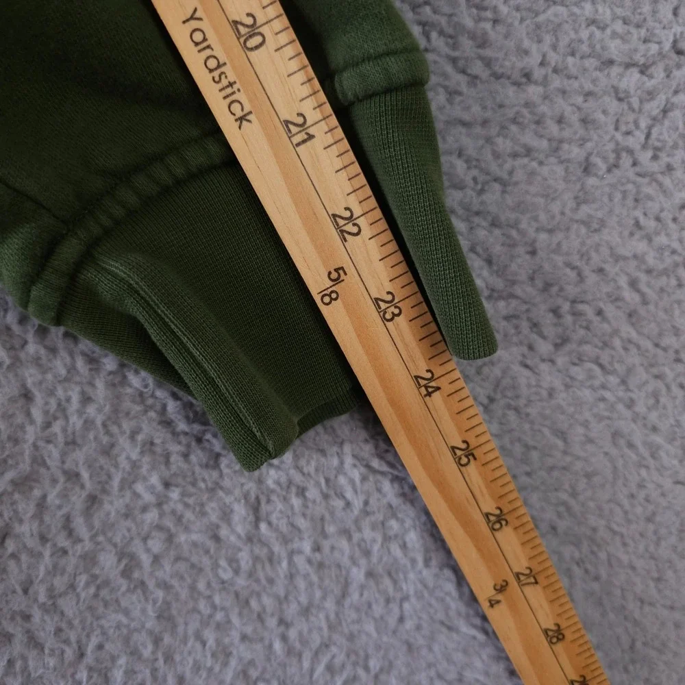 Levis Sweatshirt Mens XL Green Relaxed Fit Seasonal Crew Neck Pullover Fleece